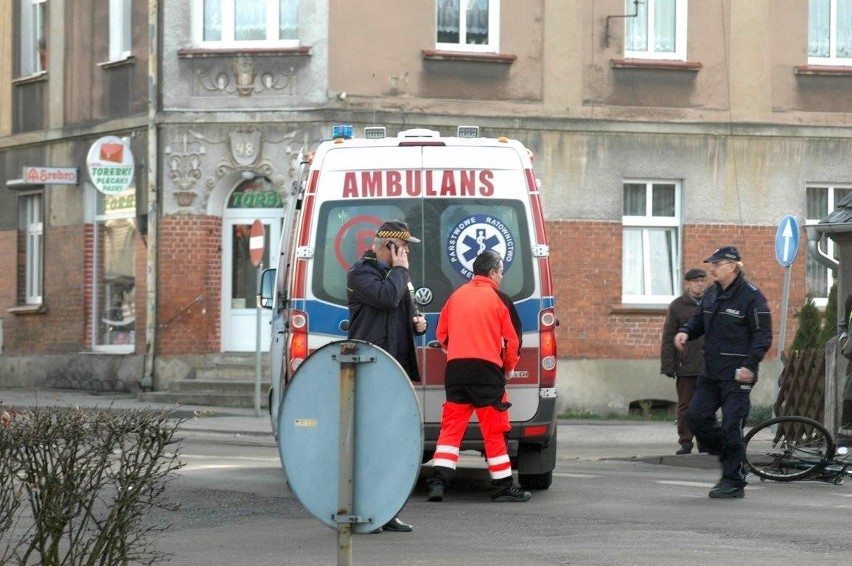 Potrącenie rowerzysty w Zbąszyniu