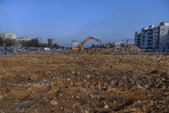 30.01.2019. Pas startowy na gdańskiej Zaspie. Początek inwestycji Budimexu