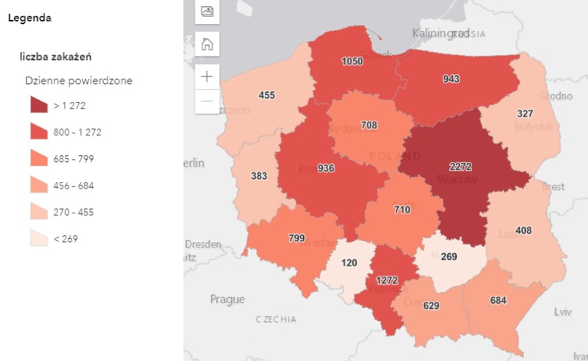 Małopolska zachodnia. 118 nowych przypadków zakażenia koronawirusem, 8 osób z COVID 19 nie żyje