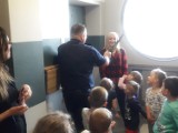 Przedszkolaki z Kunic na komendzie policji w Opocznie