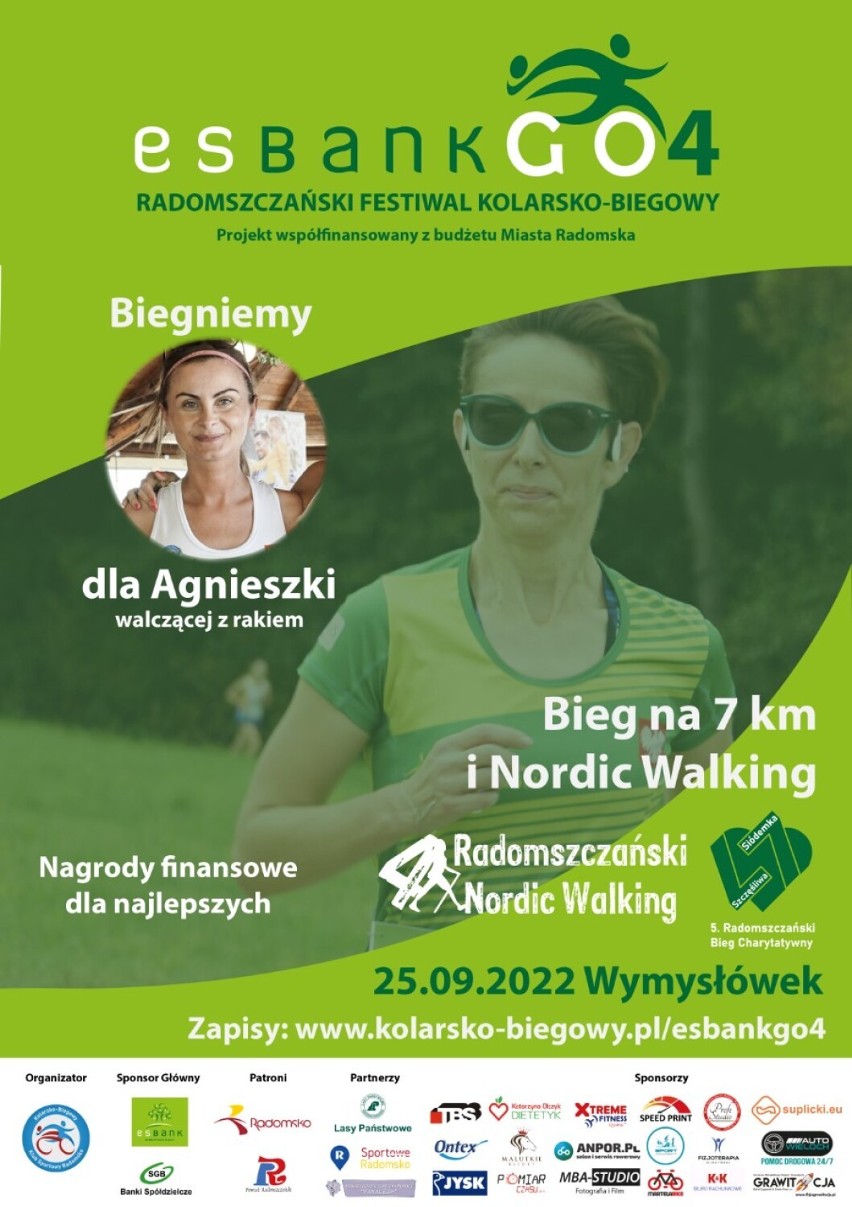 KBKS Radomsko zaprasza na Radomszczański Festiwal Kolarsko-Biegowy ESBANK GO 4