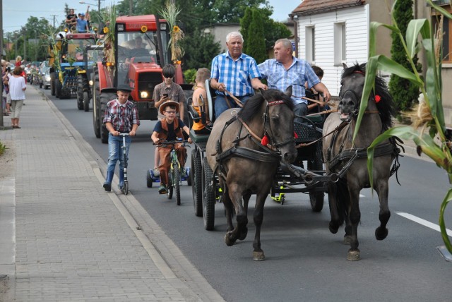 Dożynki wiejskie w Perkowie