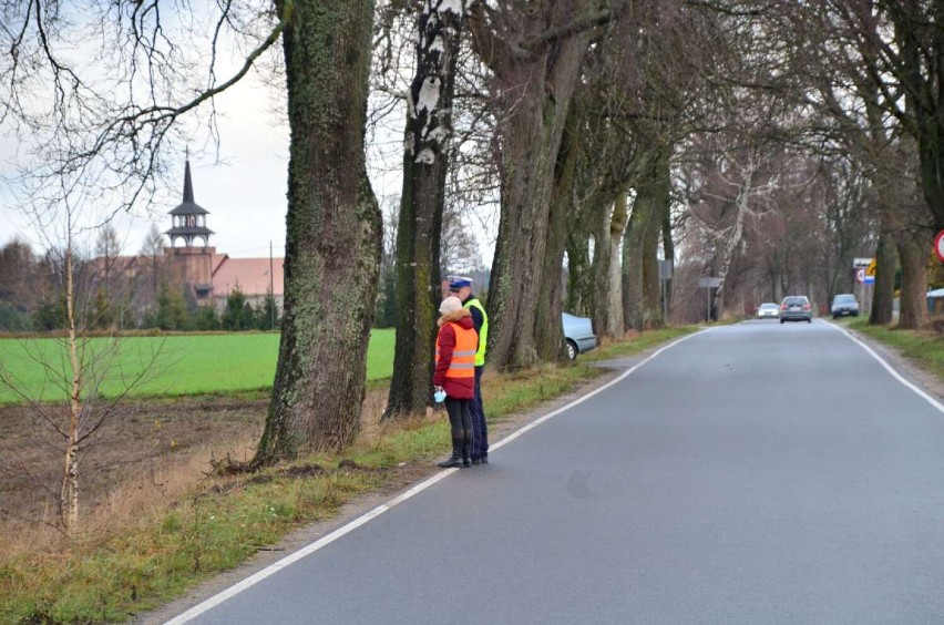 Po tragicznym wypadku na trasie Wielki Klincz - Dębogóry sprawdzili infrastrukturę oraz oznakowanie drogi ZDJĘCIA 