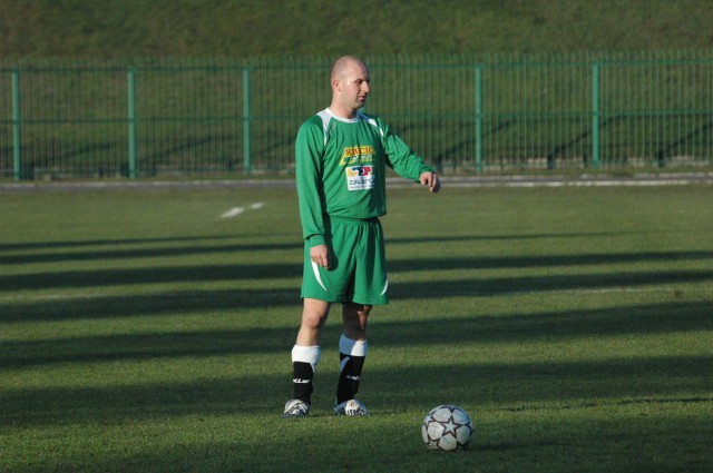 Marek Surowiec zdobył jedną z bramek dla Warty.