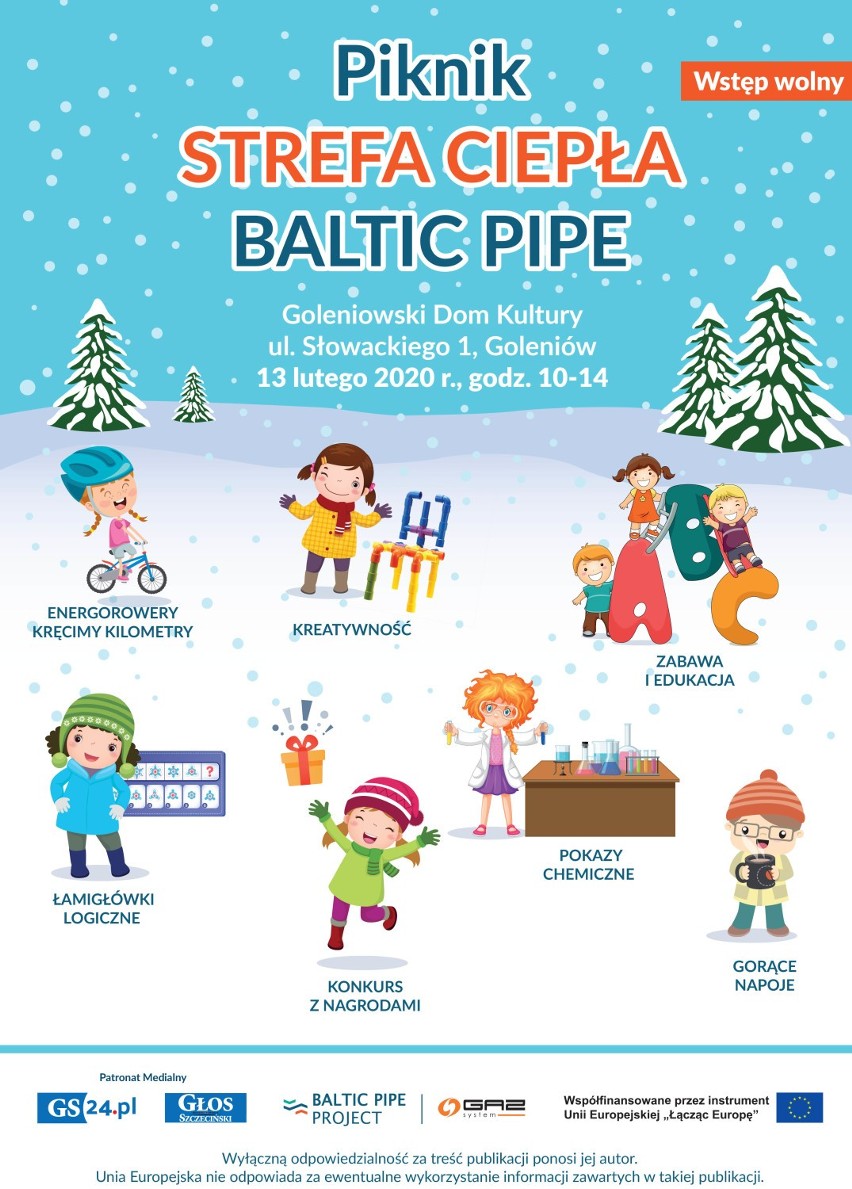 Startują zimowe pikniki – zapraszamy do Strefy Ciepła Baltic Pipe!