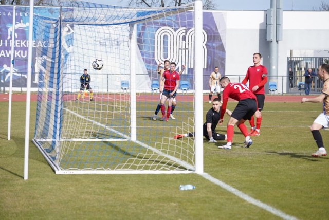 Lider Włocławek - Kujawianka Izbica Kujawska. Gol na 1:1