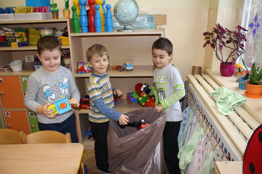 Przedszkole bez zabawek - akcja w oddziale przedszkolnym SP...