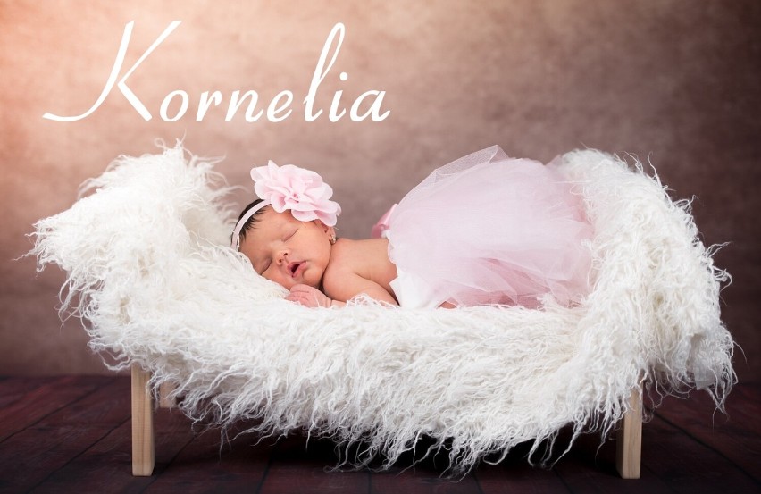 Imię Kornelia nosi 13  dziewczynek urodzonych w 2023 roku w...