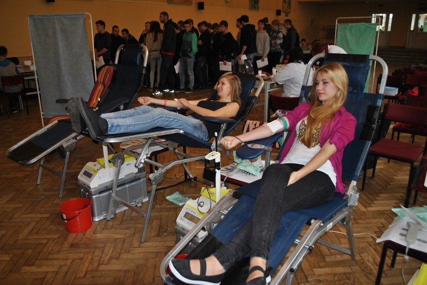 Akcja Oddajemy Krew dla chorych w ZSM Rzeszów