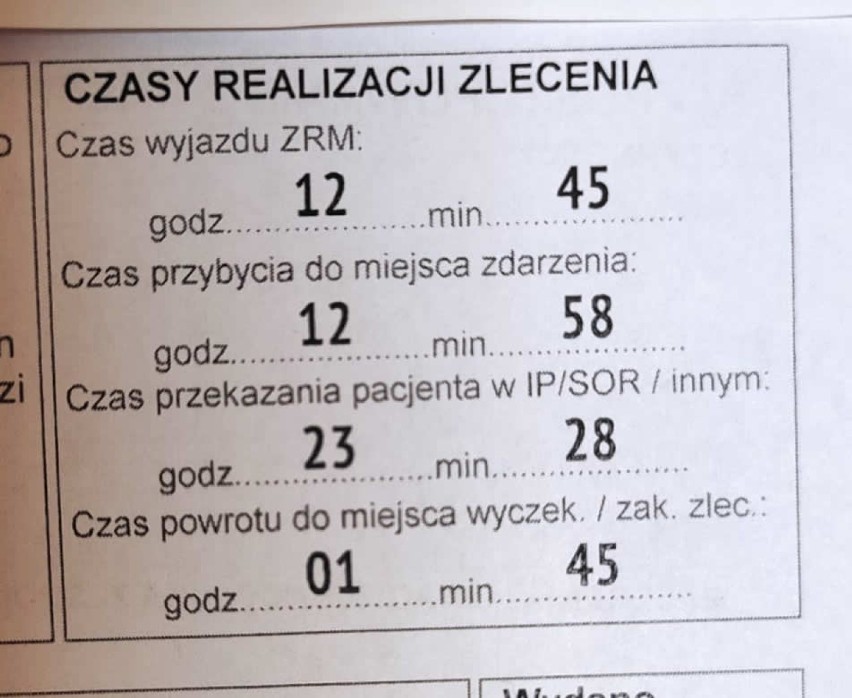 Ratownicy medyczni dwoją się i troją, by ratować życie i...