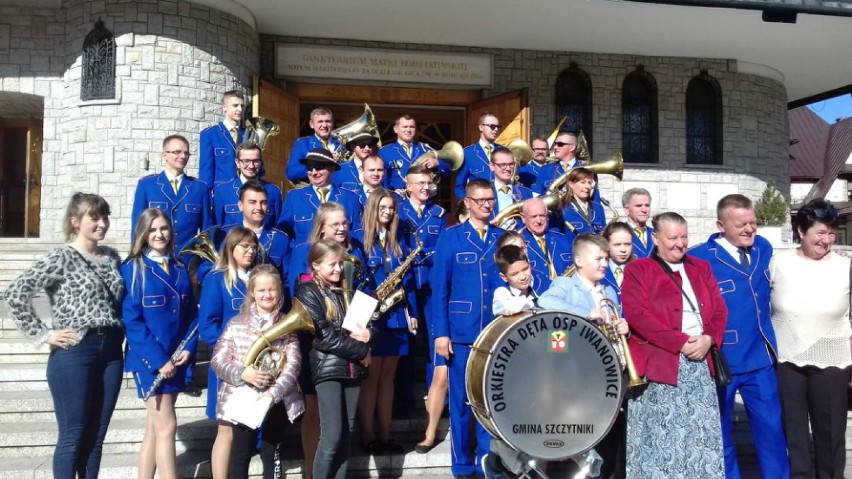 Orkiestra Dęta OSP Iwanowice grała w Sanktuarium Matki Bożej...