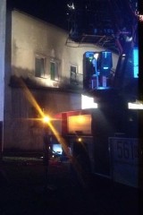 Nocny pożar w Wieliczce. Ewakuowano mieszkańców