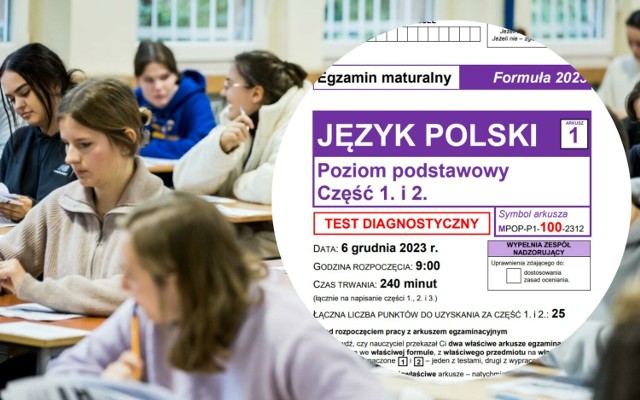 Najważniejsze informacje o maturze próbnej z języka polskiego 2023/2024. Tu znajdziesz arkusz i odpowiedzi