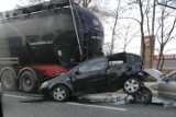 Katowice: Wypadek w Katowicach na DK86, na Murckowskiej. Są poważnie ranni.