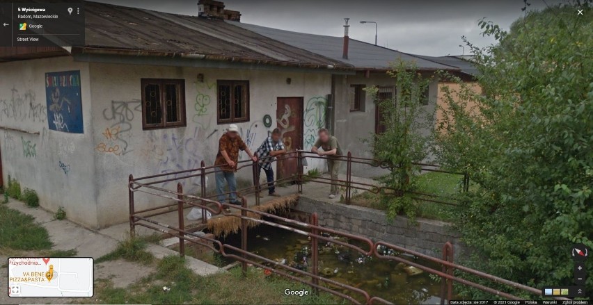 Co upolowały kamery Google Street View na radomskim...