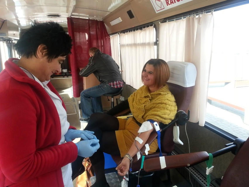 27 osób oddało krew podczas akcji "Kropla twojego Serca" w Wieluniu