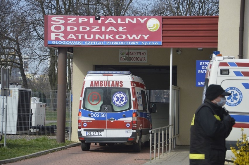 Koronawirus w głogowskim szpitalu. Pacjentka została przewieziona na oddział zakaźny we Wrocławiu