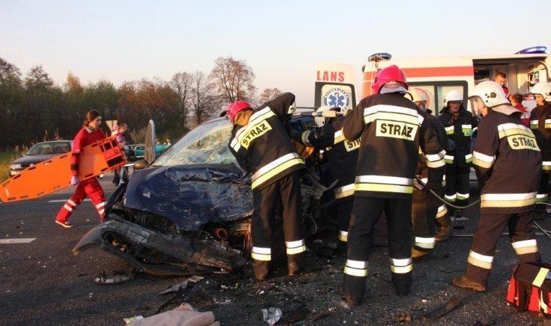 Opole: Wypadek na obwodnicy północnej- 7 osób jest rannych [ZDJĘCIA]