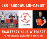 Nowy Tomyśl: LKS "Budowlani-Całus" najlepszym klubem w Polsce w podnoszeniu ciężarów w 2021r. Gratulujemy! 