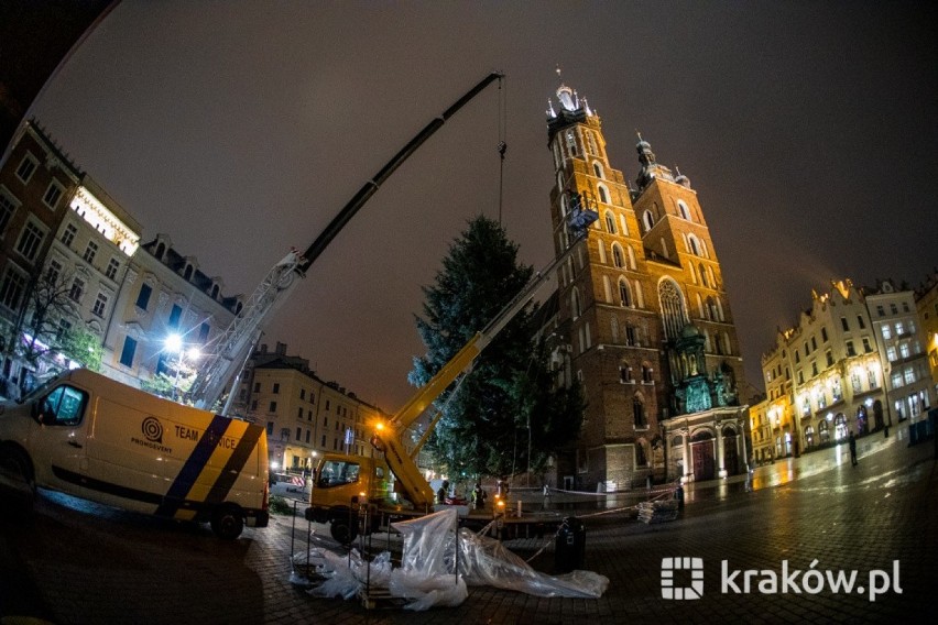 W sobotę uroczyste zapalenie choinki na Rynku Głównym