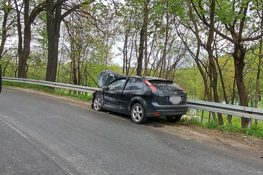 Kolizja w Szczytnej. Jedna osoba została poszkodowana