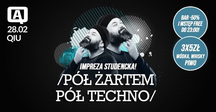 Pół Żartem, Pół Techno!

Zagra dla Was jedyny i...