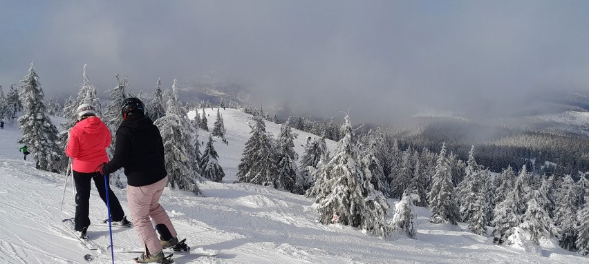 Poznaj NAJDŁUŻSZĄ i NAJWYŻEJ położoną trasę narciarska w woj. śląskim! Zapierające dech w piersiach widoki gwarantowane - zobacz zdjęcia