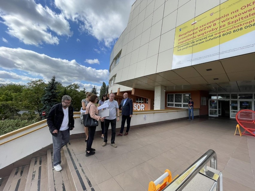 Szpital w Kaliszu planuje przebudowę głównego wejścia i holu