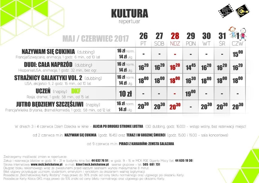 Bełchatów. Repertuar kin Helios i Kultura. Co nowego na ekranach?