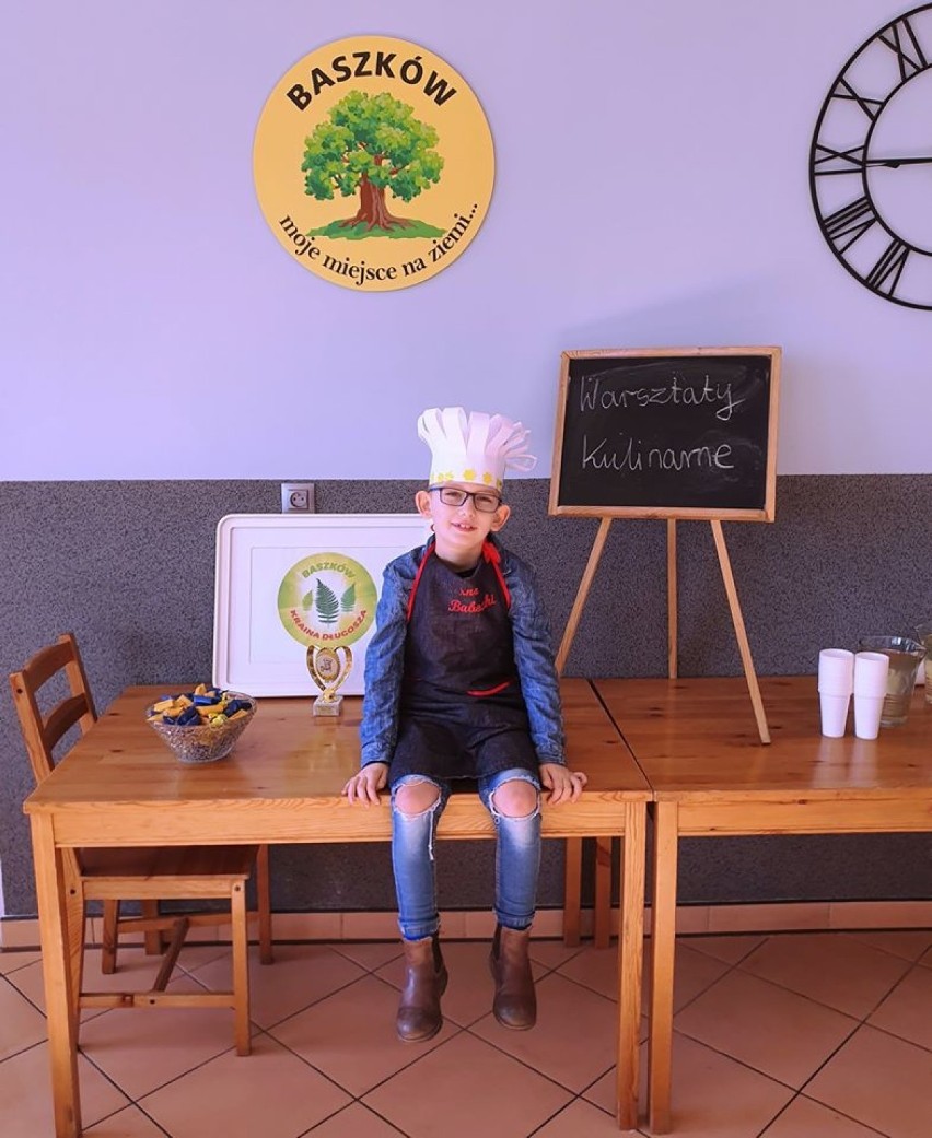 FERIE: Mali kucharze w Baszkowie na warsztatach kulinarnych [ZDJĘCIA]