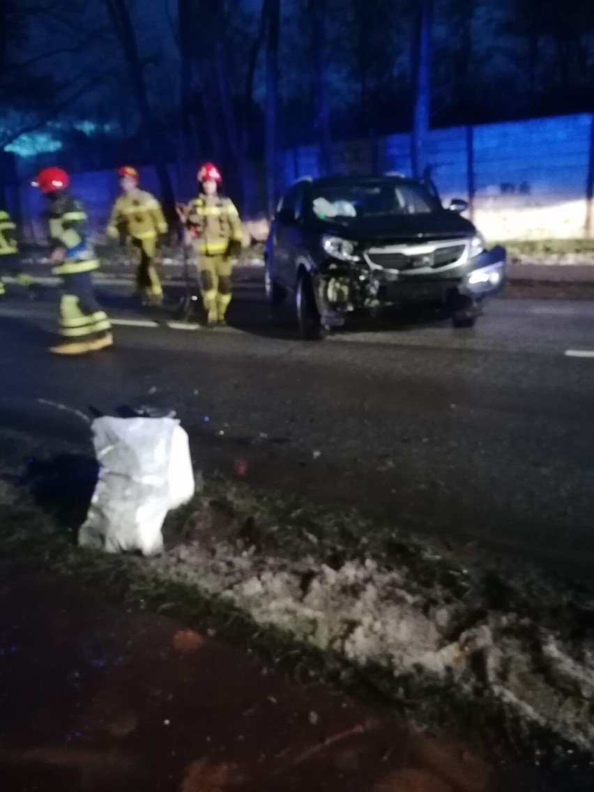 Seria kolizji na drogach powiatu wodzisławskiego