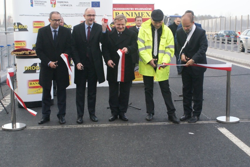 Oficjalnie otwarcie drogi krajowej nr 94 w Dąbrowie...