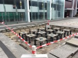 Rozebrali fontannę na placu Konstytucji 3 Maja w Kielcach. Dlaczego? 