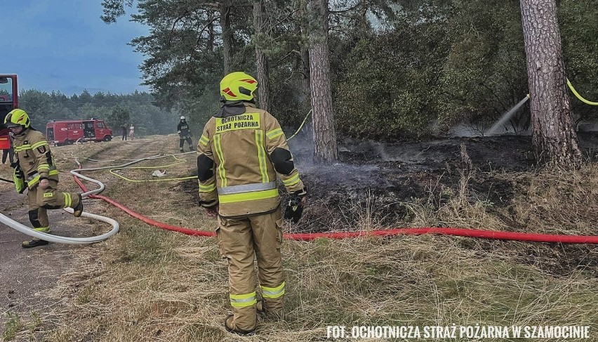 Pożar o świcie, w Heliodorowie. Czy to podpalenie?