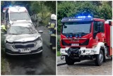 Drzewo przewróciło się na samochód 22 sierpnia na terenie powiatu trzebnickiego. Ranny kierowca został przewieziony do szpitala