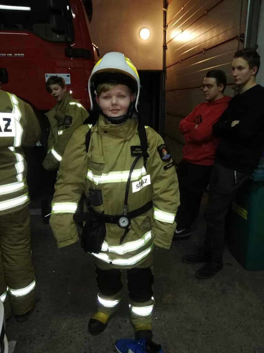 OSP Budzyń prowadzi nabór do młodzieżowej drużyny pożarniczej. Odbyło się pierwsze spotkanie