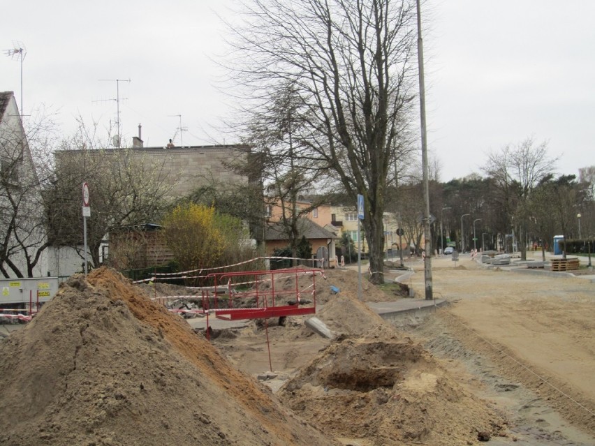 Kolejny etap remontu ul. Jagiellońskiej w Ustce rozpoczął...