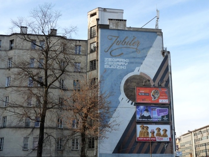 Murale z PRL: Jubiler przy Targowej