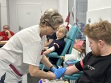 Pierwsza w tym roku akcja krwiodawstwa klubu HDK z Elektrowni Bełchatów FOTO, VIDEO