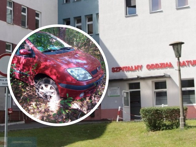 Odzyskano skradzione z terenu szpitala we Włocławku auto