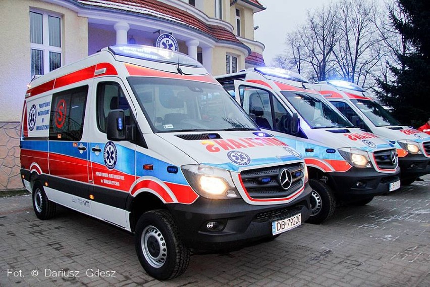 Nowe ambulanse Pogotowia Ratunkowego w Wałbrzychu