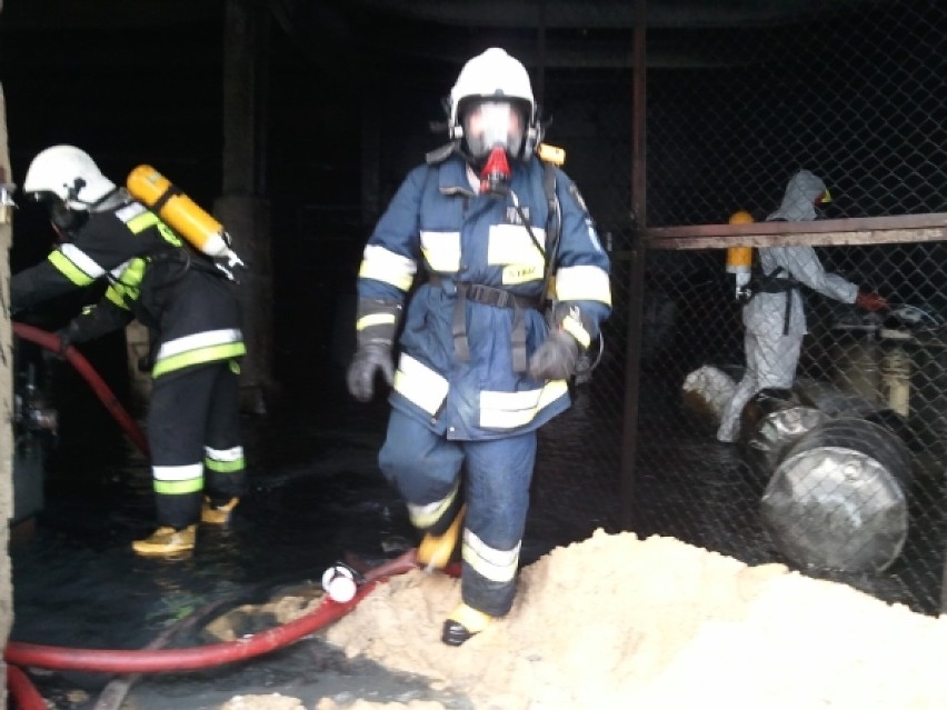Spoza miasta: Groźny pożar w Mosinie