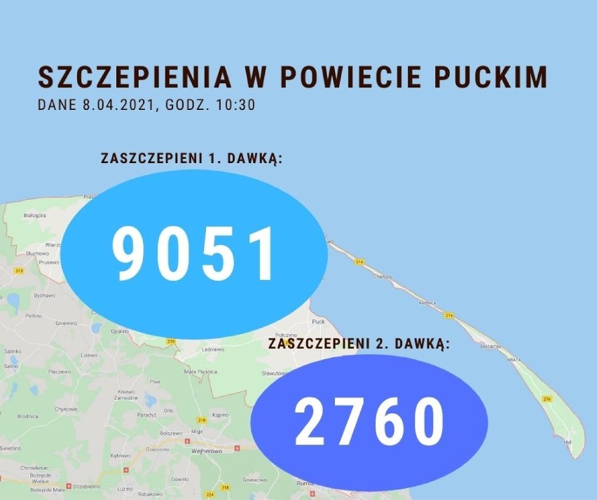 Sytuacja szczepieniowa - 8 kwietnia 2021