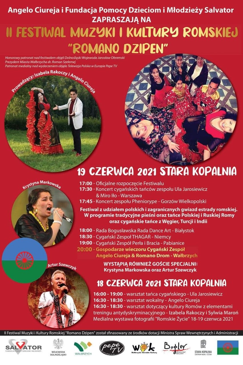 II Festiwal Muzyki i Kultury Romskiej już w weekend w...