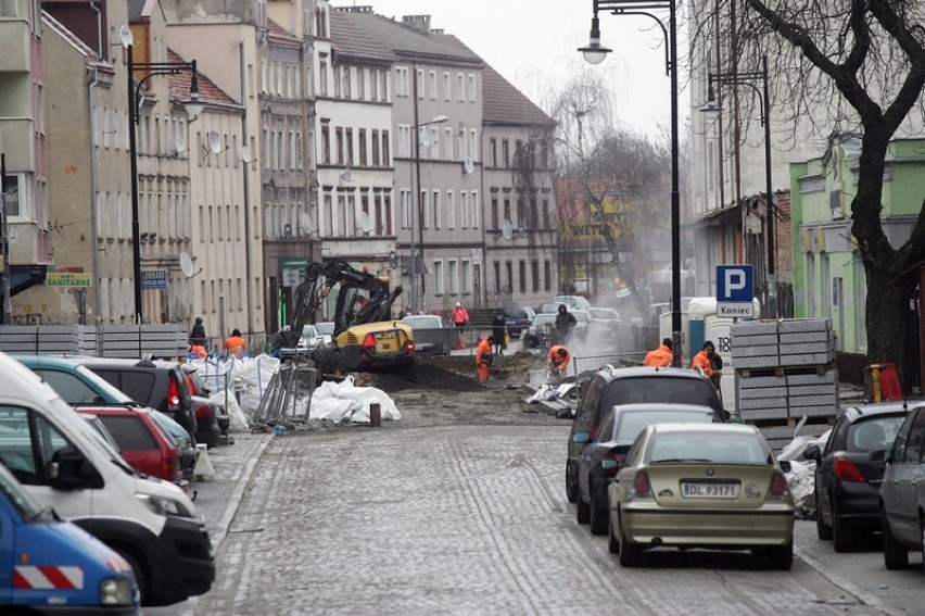 Remont ulicy Wrocławskiej w Legnicy