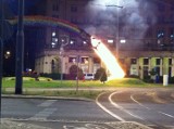 Tęcza podpalona na obchodach święta niepodległości w Warszawie zostanie przeniesiona do Gdańska?