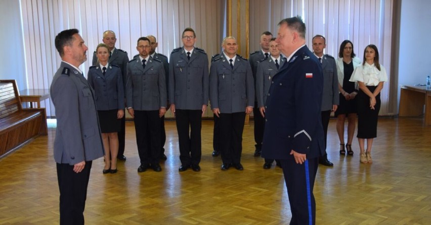 Nadkomisarzowi Andrzej Sosnowicz I Zastępcą Komendanta Powiatowego Policji w Wieluniu