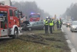 S1 wypadek: tragiczne zderzenie w Ząbkowicach. Nie żyje kierowca [ZDJĘCIA]