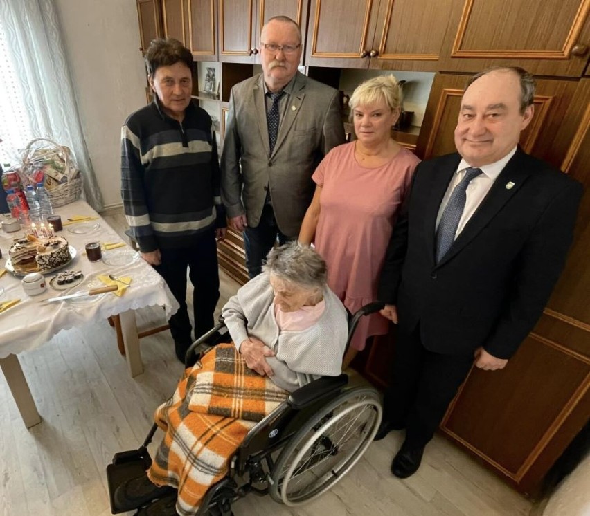 Gmina Witkowo. Najstarsza mieszkanka skończyła 111 lat