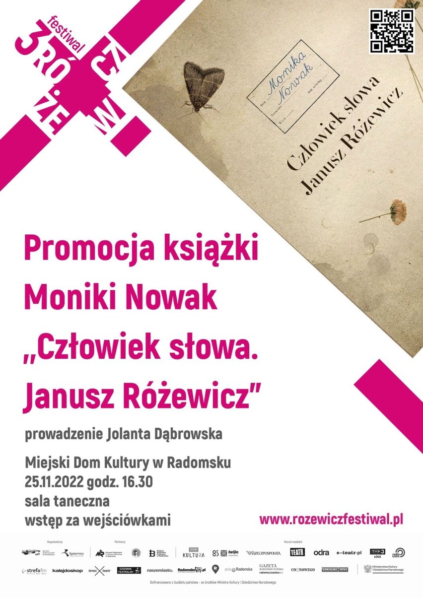 Festiwal 3 x Różewicz w Radomsku. Rozpoczęcie już w najbliższy piątek